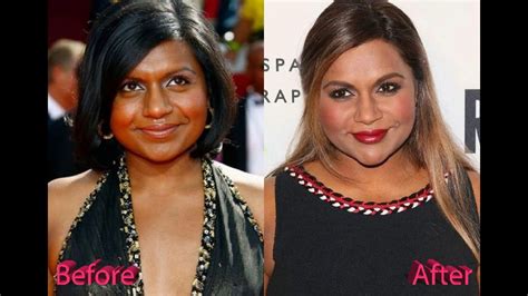 mindy kaling before|Mindy Kaling: Transformation Before and After